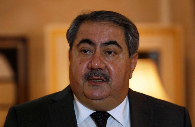 2014年9月11日にバグダッドでロイター通信に対して話すイラクのホシュヤール・ゼバリ副首相（当時）。（ロイター通信）