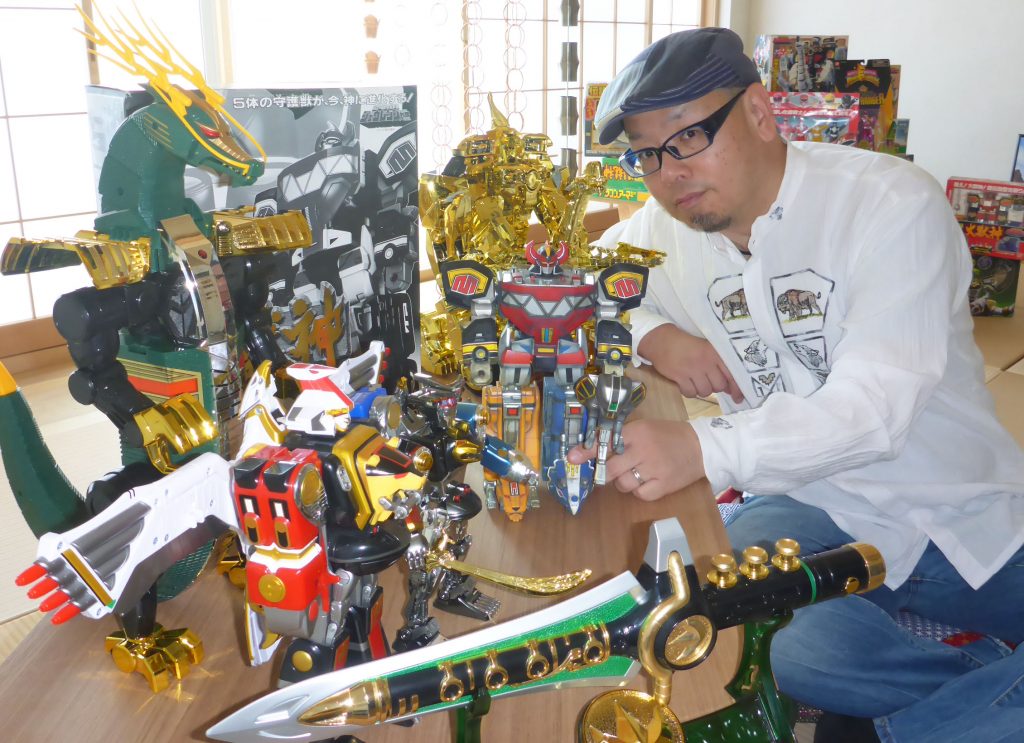 野中剛氏は、トランスフォーマー、パワーレンジャー、マジンガーシリーズの作品で知られている。(提供画像)