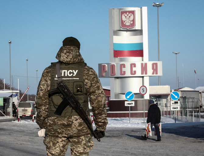 ロシアは、独立を表明したドネツク・ルガンスク両地域を独立国家として承認、その後ウクライナ東部に部隊を展開した。(ロイター)