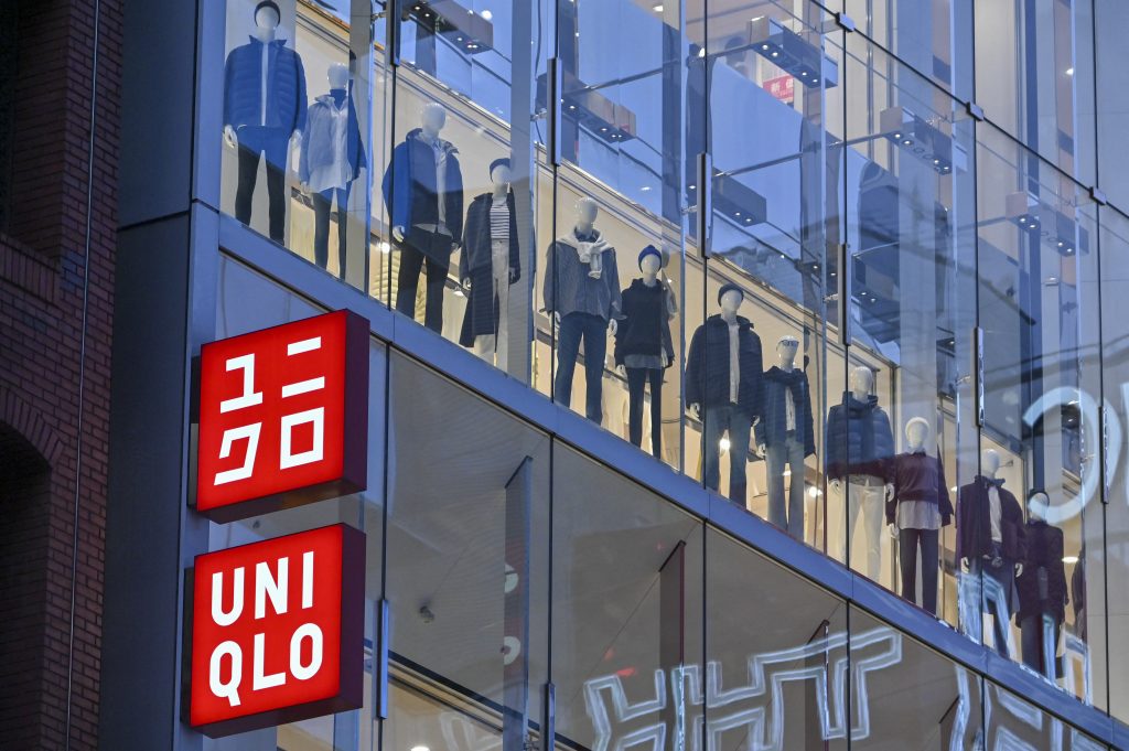 ユニクロはロシアで49店舗展開している（AFP）