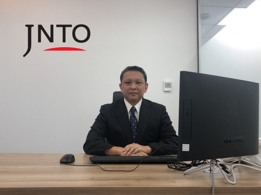 JNTOドバイ事務所のシニアディレクター、大西瑞基氏(提供)