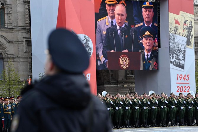 ロシアのプーチン大統領は、ドンバスのボランティアは祖国のために戦っていると述べた。(AFP)
