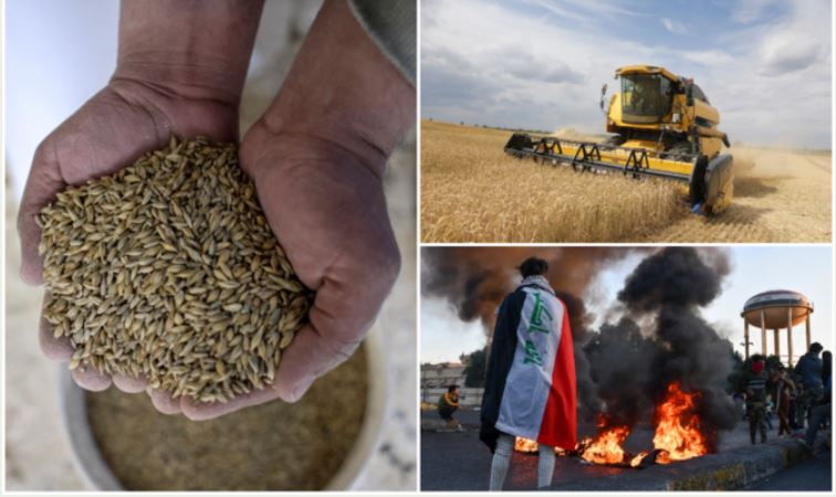 紛争の衝撃は、ロシアやウクライナから大量に輸入される基本食料品のコスト上昇に直面している何百万人ものアラブ人に影響を与えており、イラクなどの国々では抗議運動につながる可能性がある。（AFP通信）