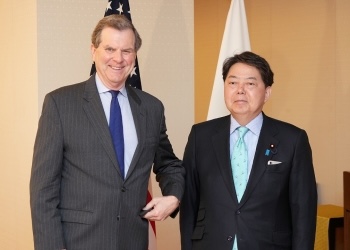 ハリス氏は日本との長年の関係に触れ、ユダヤ人コミュニティへの日本の友情に謝意を表した。