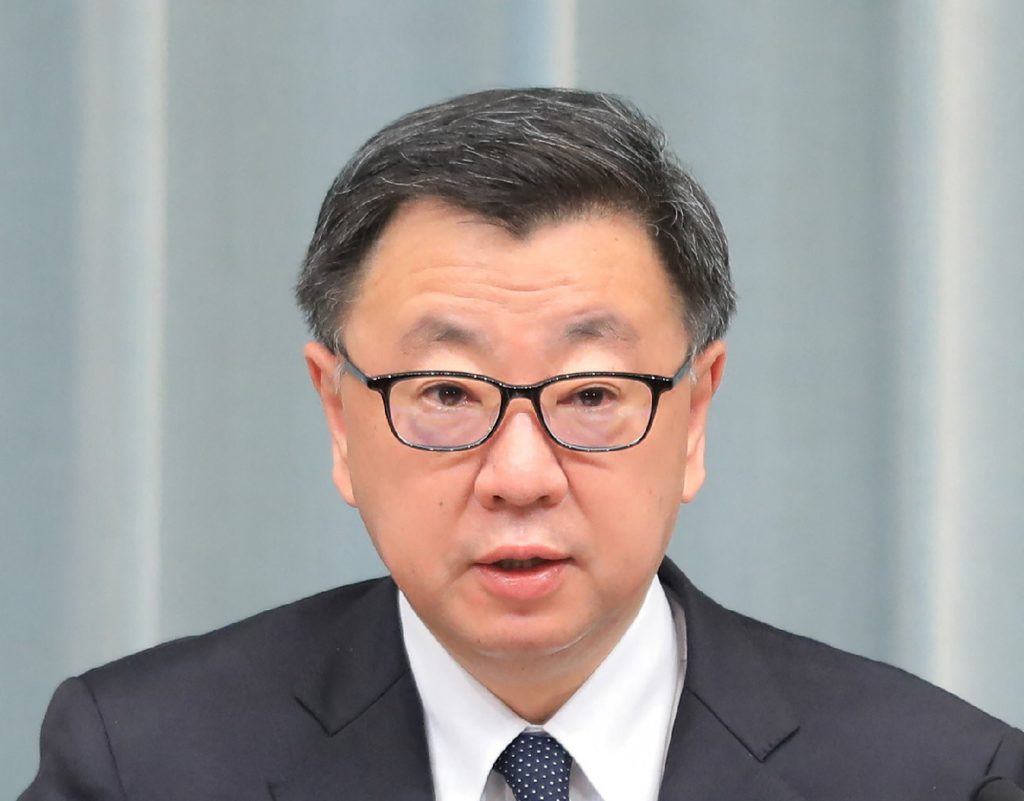 日本の松野博一官房長官。（AFP通信）
