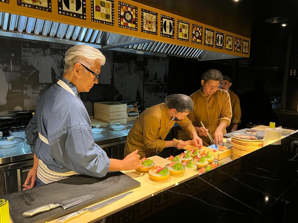 Hidemasaは、本格的かつ多様な高級日本料理を提供している。(ANJ photo)