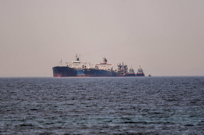 イラン革命防衛隊は5月27日、米国がイラン産原油を押収したことへの報復として、ギリシャ船籍のタンカー2隻を拿捕していた（AFP）。