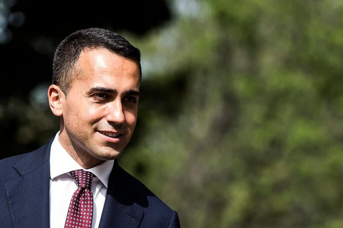 イタリアのルイジ・ディマイオ外相。(AFP)