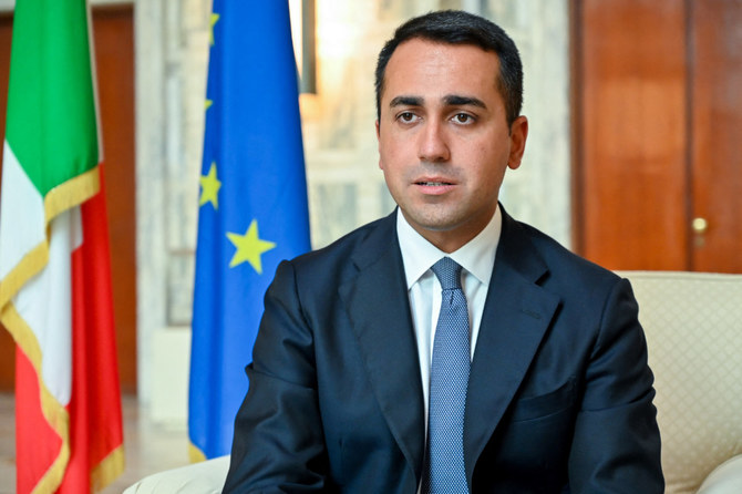 イタリアのルイジ・ディマイオ外相。(AFP)
