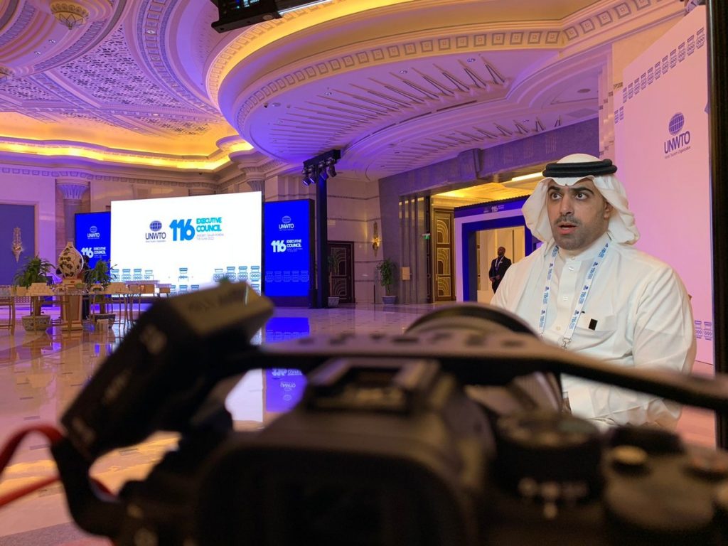 サウジアラビア観光省で投資誘致を担当する副大臣、マフムード・アブドルハディ氏