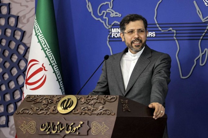 「ここから先は米国政府次第です」と、イラン外務省のサイード・ハティブザデ報道官が語った。（File/AFP）