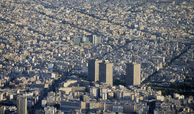 イラン・テヘラン全景。（AP）