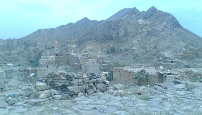 イエメン中央部のアル・バイダ県にある村。（ウィキメディア・コモンズ）