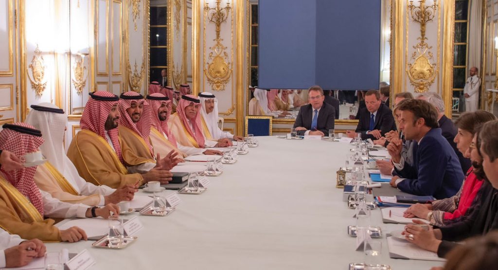 2国間協議では、サウジ・フランス間の戦略的パートナーシップを強化するという共通の願いが重視されたと、サウジ皇太子が述べた。(SPA)
