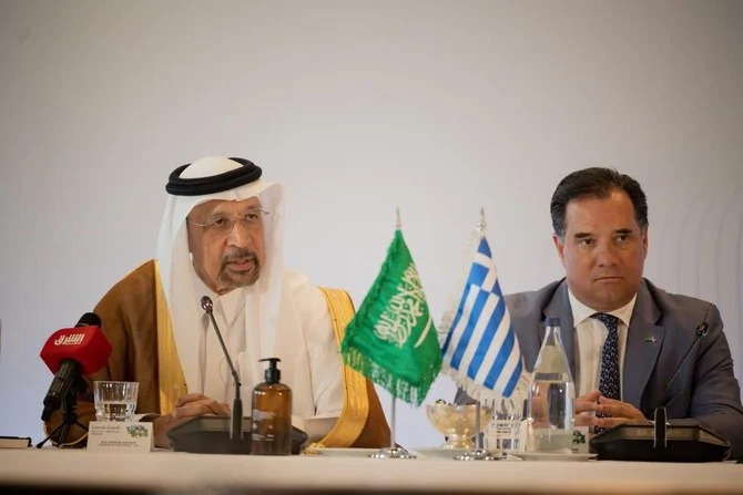 フォーラムに出席したサウジアラビアのハーリド・アル・ファーリハ投資大臣（提供資料）