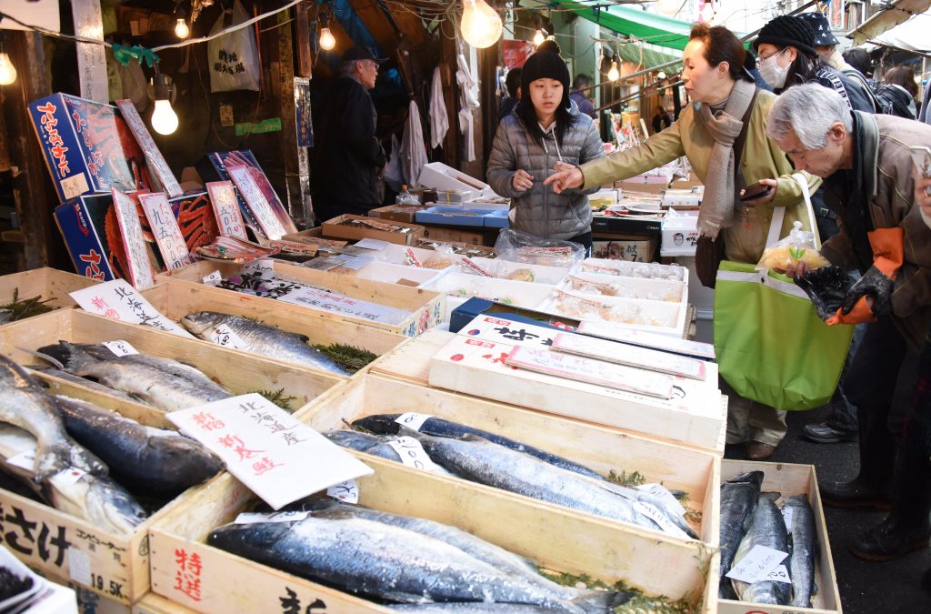 項目別では、生鮮食品を除く食料が３．７％上昇と、７年４カ月ぶりの高い伸び。(AFP)