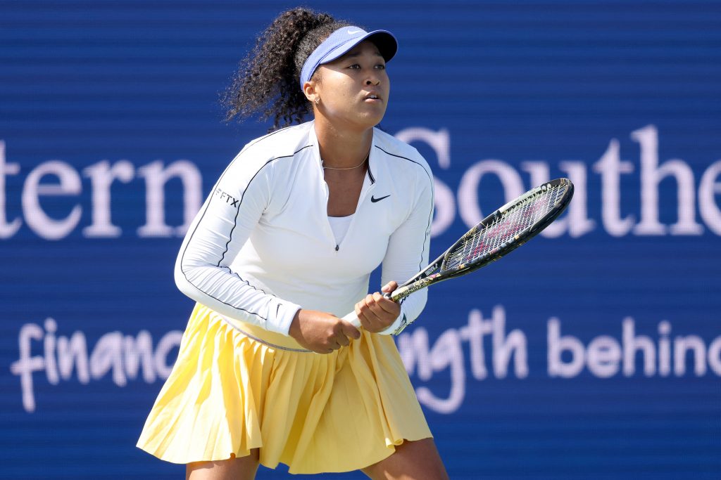 日本の大坂は2019年の決勝でロシアのアナスタシア・パブリュチェンコワを破って優勝したが、その後の大会はコロナウイルスのため2年にわたり中止となっていた。(AFP)