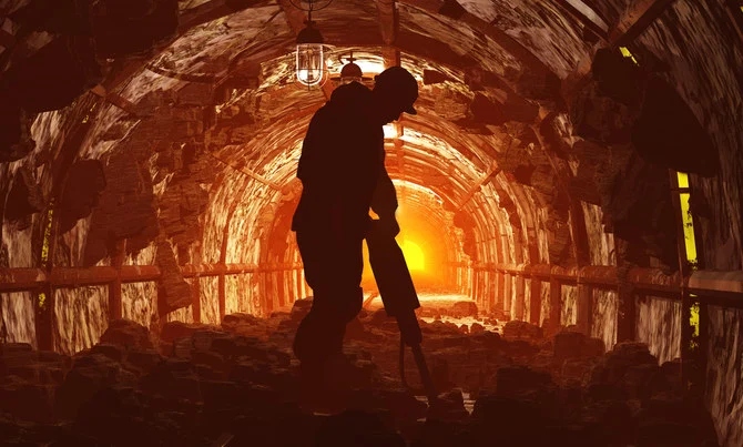 鉱業・採石業部門単独のウェイトは74.5%で、IPIに圧倒的に寄与している。（Shutterstock）