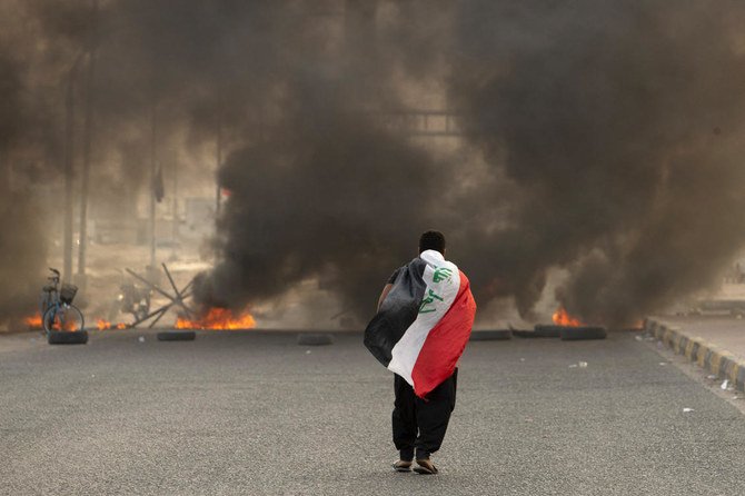 新政権が誕生しない政治危機の中、イラクでは緊張が高まっている。(AFP)