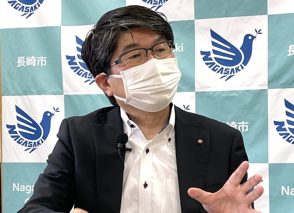 田上富久長崎市長（ANJ）