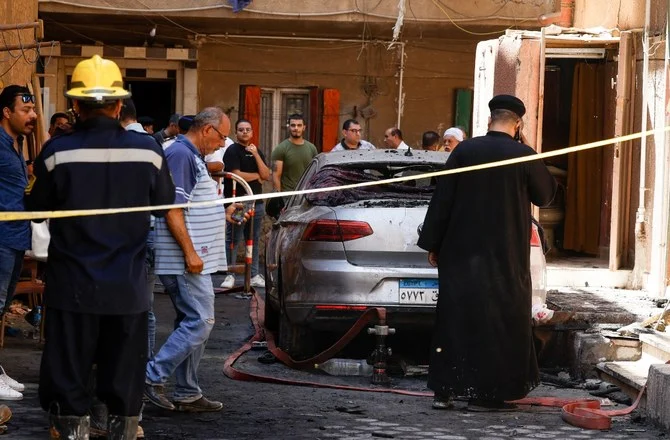 今月起こった3件の教会火災のうち最初の1件では41人が死亡した。(File/AFP)