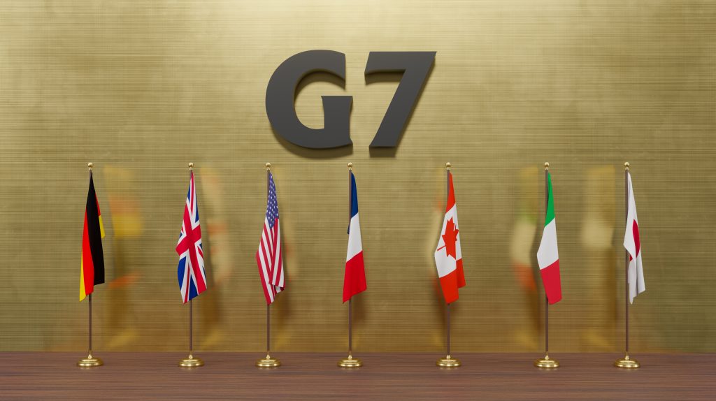 G7外務大臣、ロシアに対して辛辣な攻撃を述べる (Shutterstock)