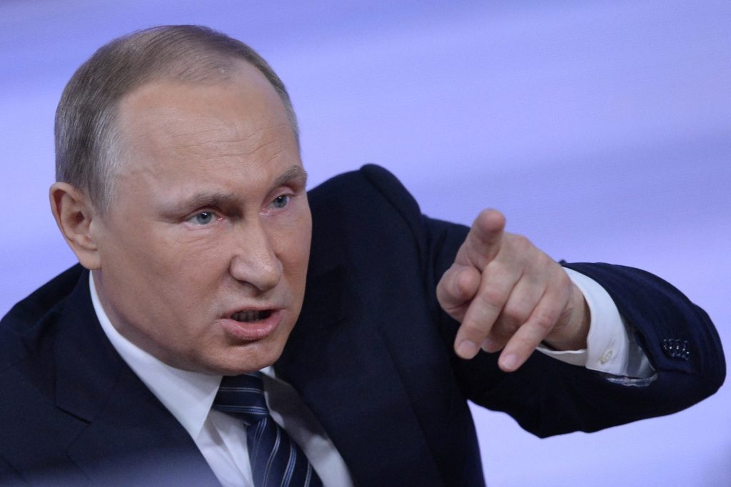 プーチン大統領は極東歴訪中で、これに合わせて発表した可能性がある。(AFP)
