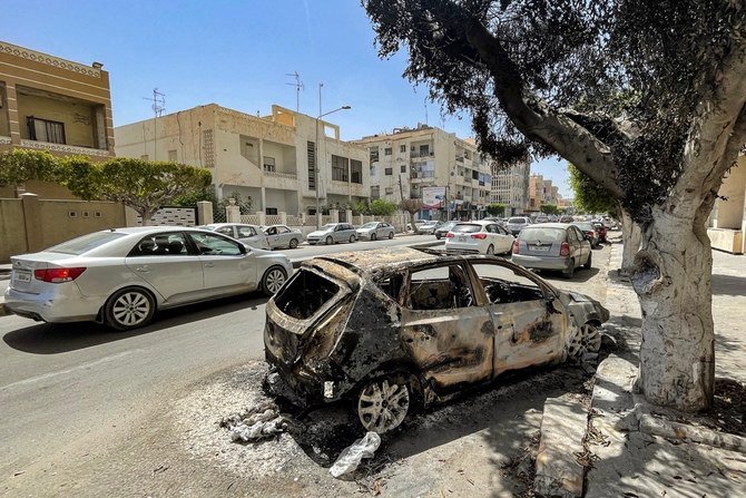 戦闘はトリポリ西部の地区、ワルシャファナで行われた。（AFP/資料写真）