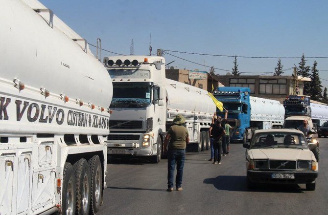 昨年、イランはシリアを通じて、米国など一部の欧米諸国からテロ組織に指定されているヒズボラに燃料を送った。(AFP file photo)