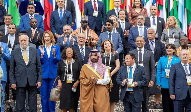 サウジアラビアはバドル・ビン・アブドゥラー・ビン・ファルハーン文化大臣がMONDIACULT 2022の同国代表団を率いた。（SPA）