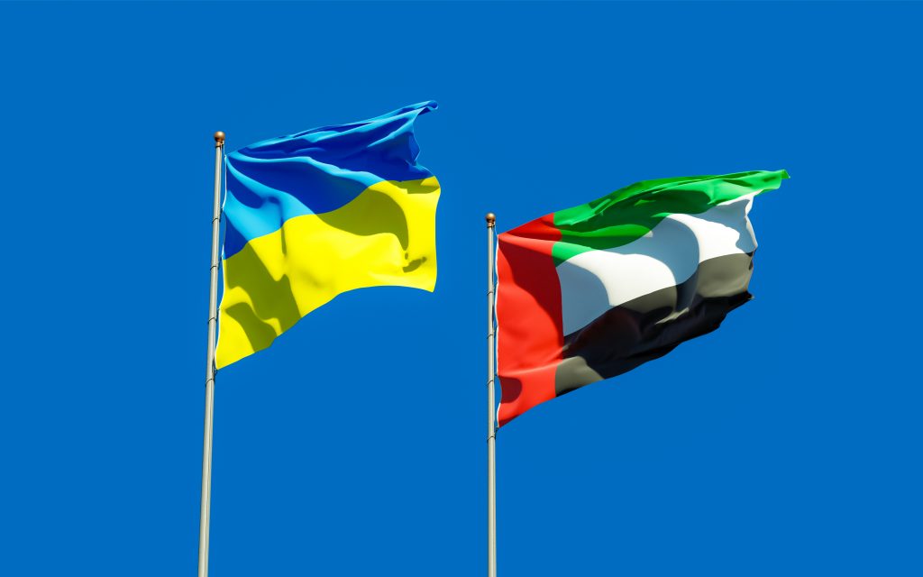 シェイク・アブダッラー・ビン・ザーイド・アール・ナヒヤーン大臣は木曜日、ニューヨークでウクライナのミトロ・クレバ外相と会談した。(Shutterstock)