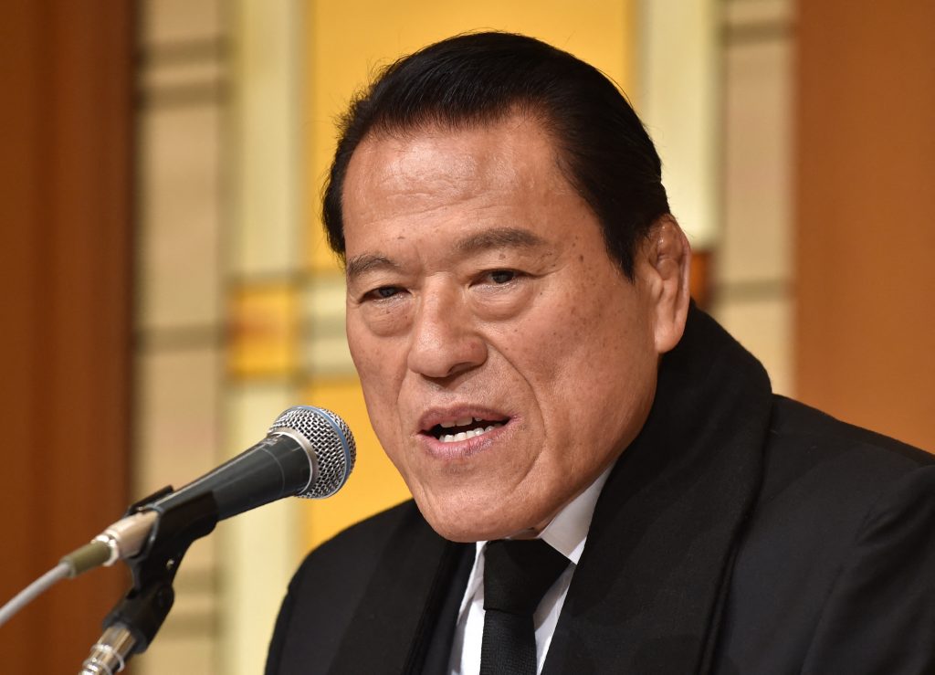 日本の伝説のレスラーが死去. (AFP)