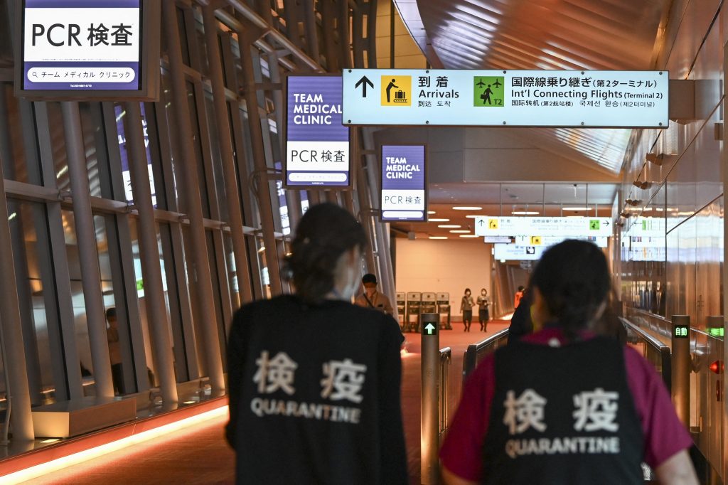 日本では火曜日から、数十ヶ国からのビザなし渡航が再開される。（AFP）