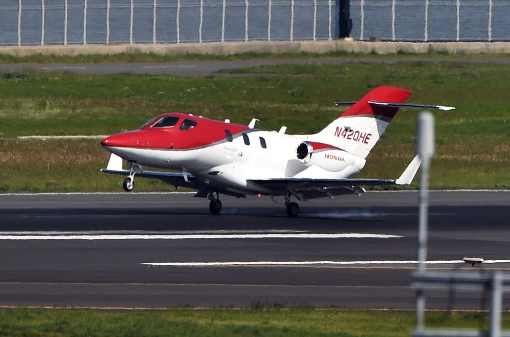 ホンダがビジネス機の新型を発表。(AFP)