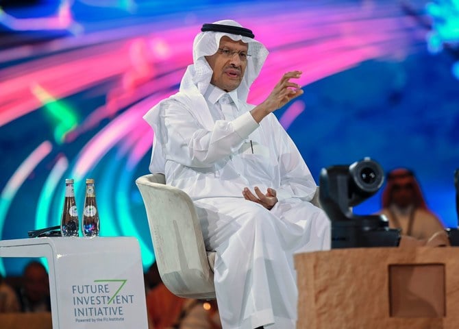 サウジアラビアのエネルギー大臣、アブドルアジーズ・ビン・サルマン王子（AN）