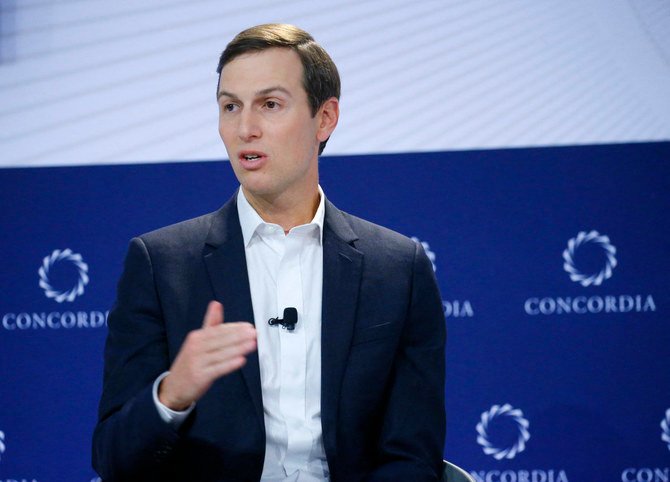 米国のドナルド・トランプ前大統領の義理の息子であるジャレッド・クシュナー氏。アブラハム合意の締結において重要な役割を果たしたとされる。(Getty Images、AFP経由)