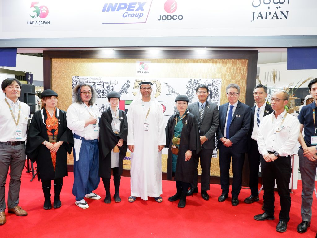 JODCO は、アブダビ国際狩猟馬術展示会に真の日本のエッセンスをもたらした。(ANJ Photo)