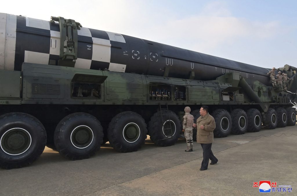 北朝鮮は2022年に、過去最多のミサイルを発射した。(AFP)