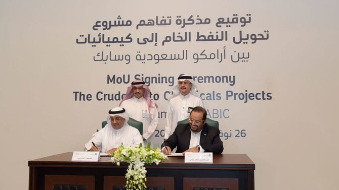 SABICはサウジアラビア証券取引所に提出した声明の中で、この覚書が18ヵ月間有効であると説明している。（Shutterstock）