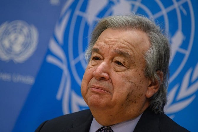 国連のアントニオ・グテーレス事務総長。（AFP）