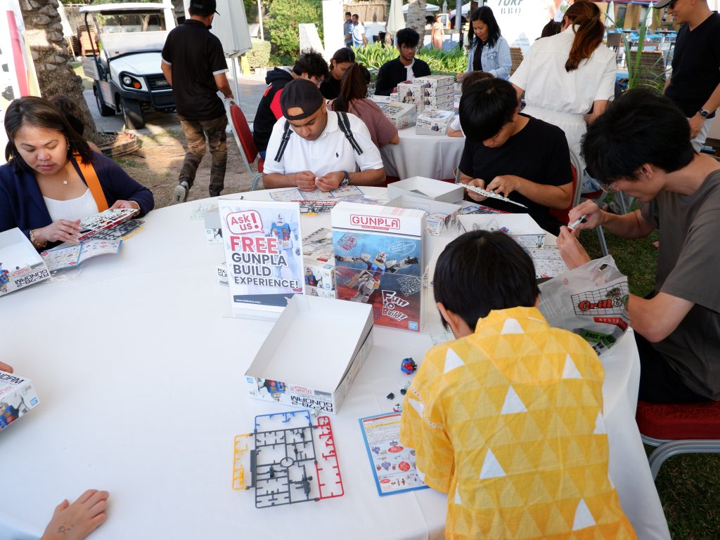 ドバイのジャパン・フェスティバルでは、日本のアクティビティやパフォーマンス、食べ物など、さまざまな催しが開催された。（ANJ写真）