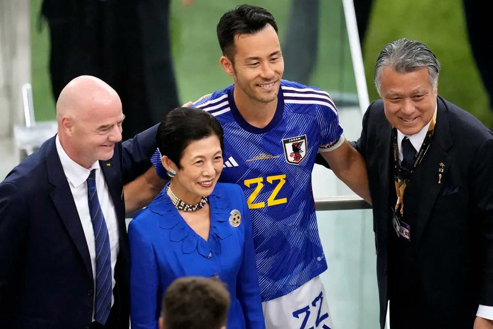 久子さまは12月1日の日本対スペイン戦も観戦され、ワールドカップに1度優勝したスペインに対する日本の勝利を目撃された。