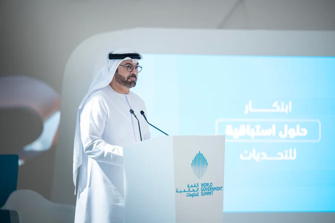 UAE内務大臣がドバイで開催される世界政府サミット2023の議題を発表。(WAM)