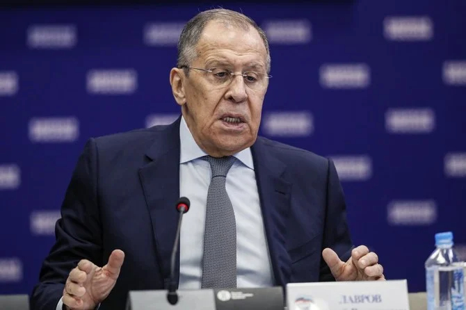 ロシアのセルゲイ・ラブロフ外相。(ファイル/AP)