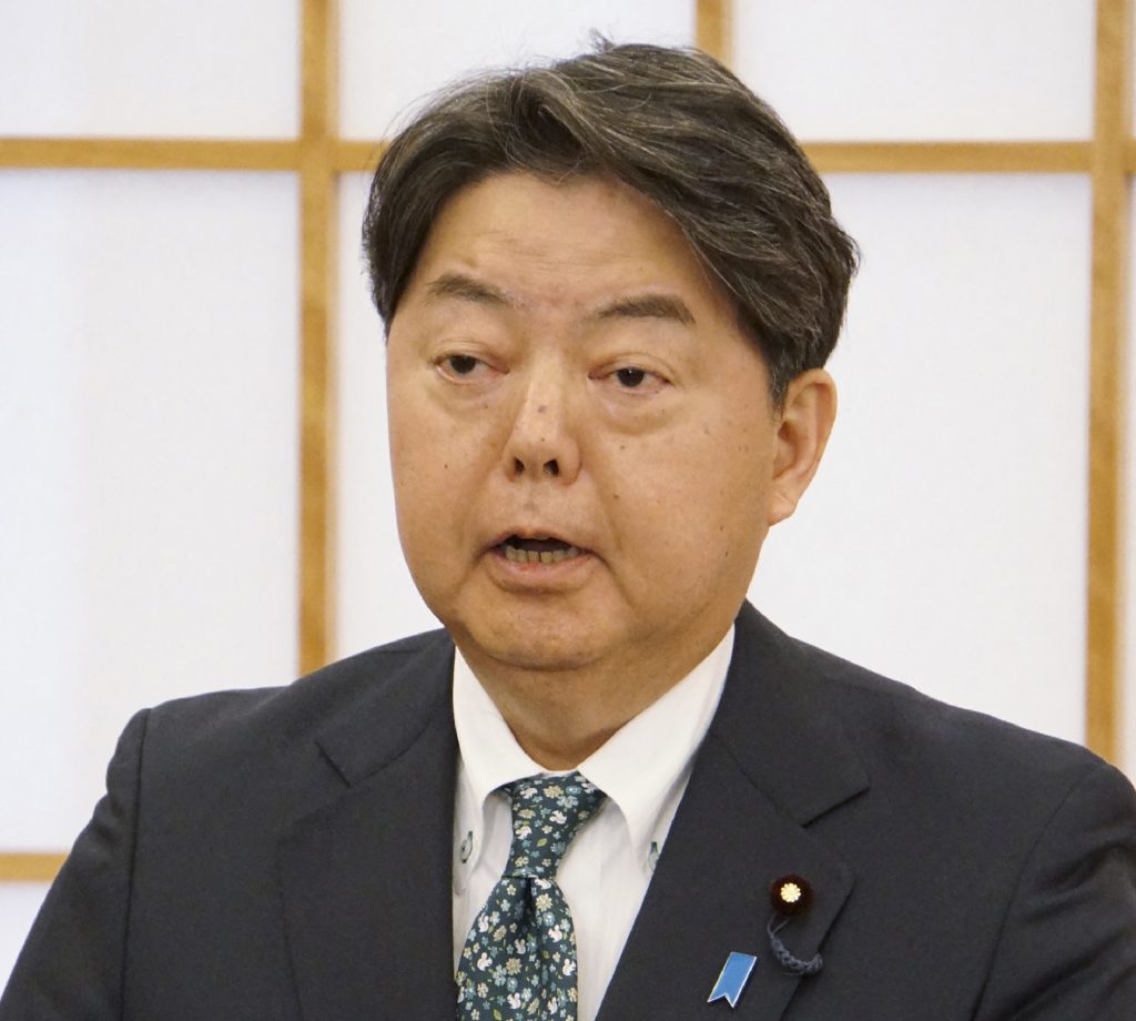 日本の林芳正外務大臣（AFP）