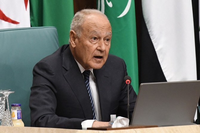 アラブ連盟のアハマド・アブルゲイト事務局長は先に、パレスチナ占領地での暴力が激化していることに懸念を表明した。（AFP）