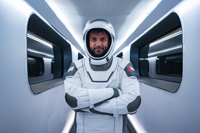 UAEの宇宙飛行士、スルタン・アル・ネヤディ氏はISSに約半年間滞在する。アラブ人による宇宙ミッションとしては史上最長の滞在期間となる予定だ。（ツイッター： @Astro_Alneyadi ）