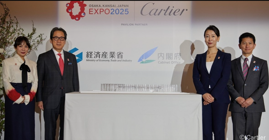 フランスのブランド、カルティエが2025年に日本で開かれる万博に女性パビリオンを出展するよう招待を受けた。（Instagram/@expo2025japan）