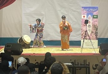在サウジアラビア日本国大使館は、3月16日から17日までの2日間、日本祭りを開催し、参加者を日本の文化体験に招待した。(ANJ)