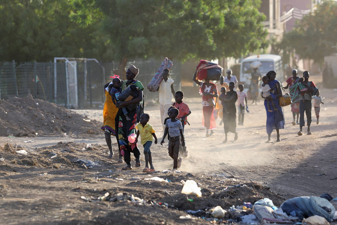 スーダンは　先週末に戦闘が発生する以前から既に深刻な人道問題に直面していた。（AFP）